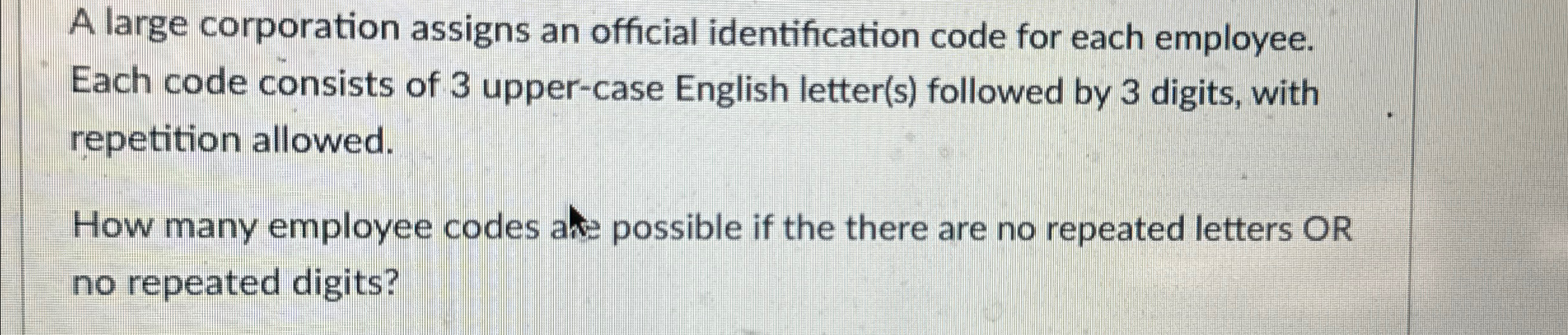 Solved A large corporation assigns an official | Chegg.com