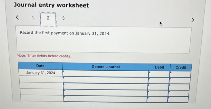 Solved On January 1 2024 Middling Company Borrows 38 000 Chegg Com   Image