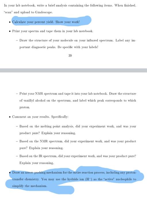 In your lab notebook, write a brief analysis containing the following items. When finished, scan and upload to Gradescope.
