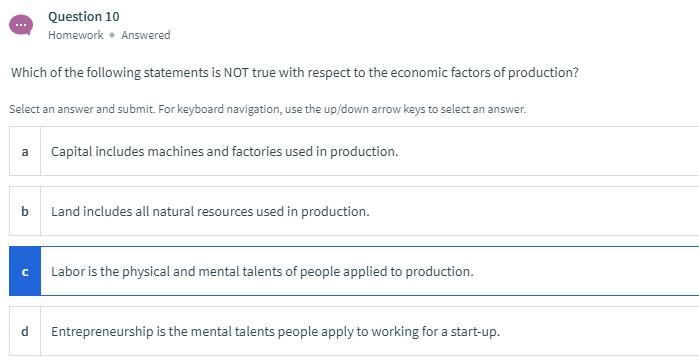 homework market questions