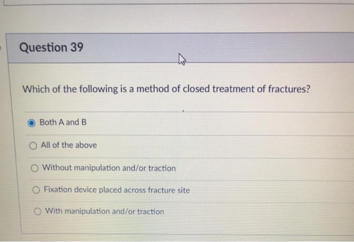 Solved Question 39 Which of the following is a method of Chegg