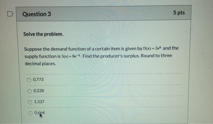 Solved Question 1 5 pts Solve the problem. For a certain | Chegg.com