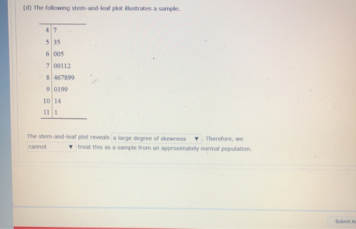 Solved (a) The following dotplot illustrates a sample. treat | Chegg.com