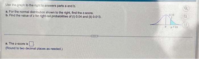 Solved Use The Graph To The Right To Answers Parts A And B. | Chegg.com