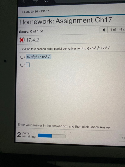 Solved ECON 3410 - 13187 Homework: Assignment Ch17 Score: 0 | Chegg.com