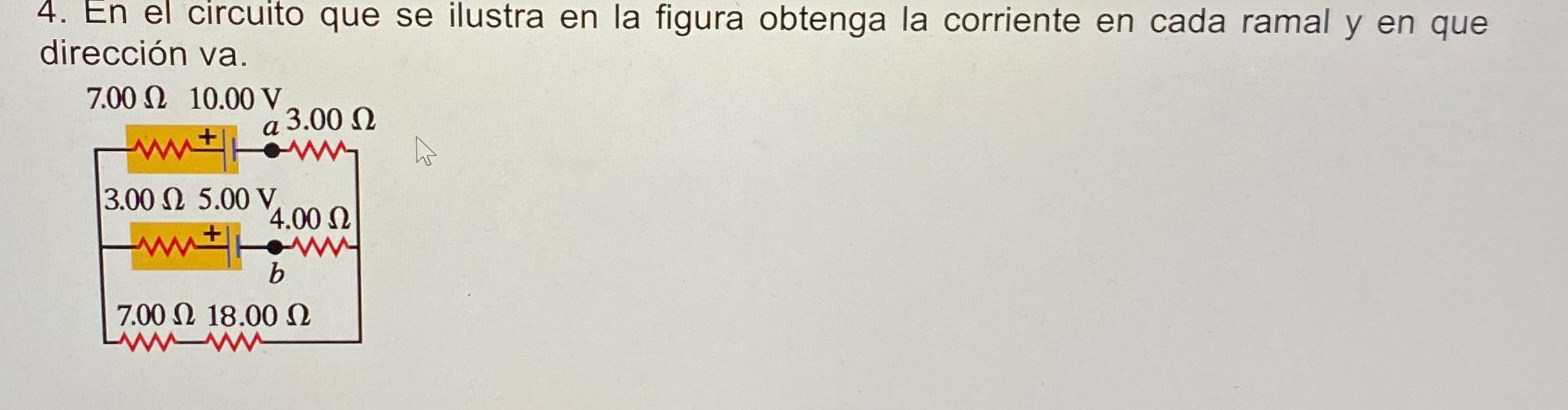 Solved En El Circuito Que Se Ilustra En La Figura Obtenga La | Chegg.com