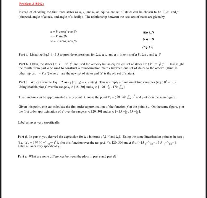 Solved Problem 1 (30%) The rotation matrix Cox is used to | Chegg.com