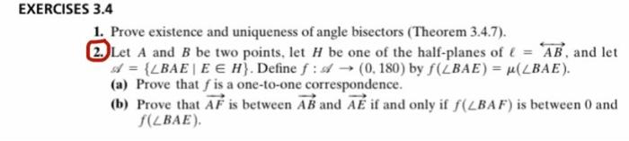 Solved 21. Let A And B Be Two Distinct Points. Prove That | Chegg.com