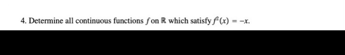 Solved This is a question from real analysis based on | Chegg.com
