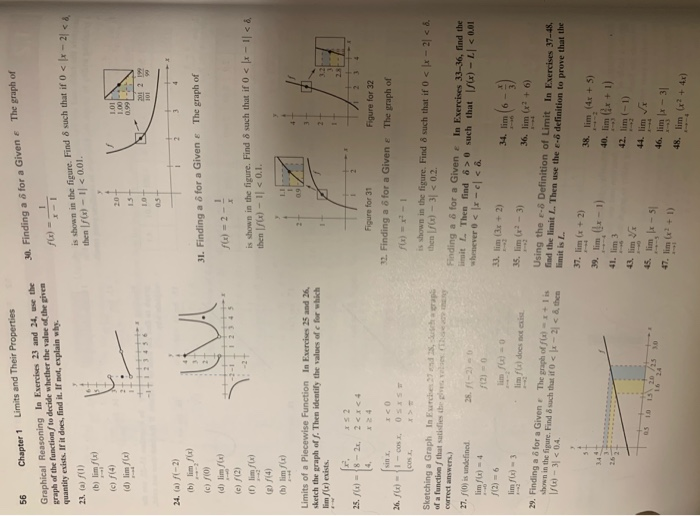 Solved 56 Chapter 1 Limits and Their Properties Graphical | Chegg.com