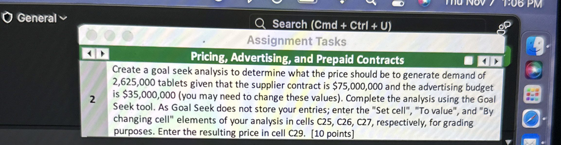Solved GeneralSearch (Cmd + ﻿Ctrl + ﻿U)Assignment | Chegg.com