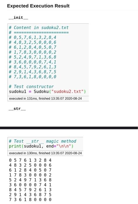 SOLUTION: Python sudoku solver assignment - Studypool