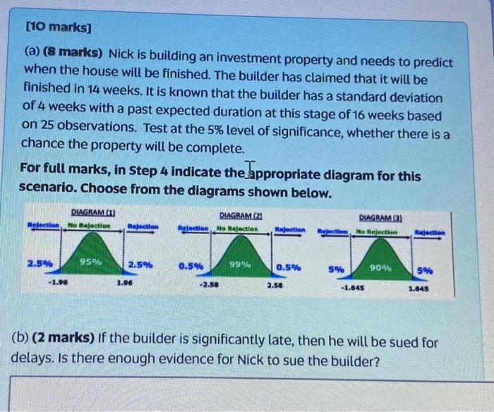 Solved [10 marks] (a) ( 8 marks) Nick is building an | Chegg.com