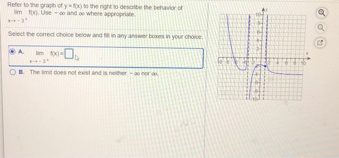 Solved a Refer to the graph of y = f(x) to the right to | Chegg.com