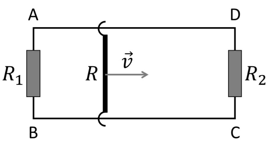 Solved 4. A rectangular loop with a sliding connector of | Chegg.com