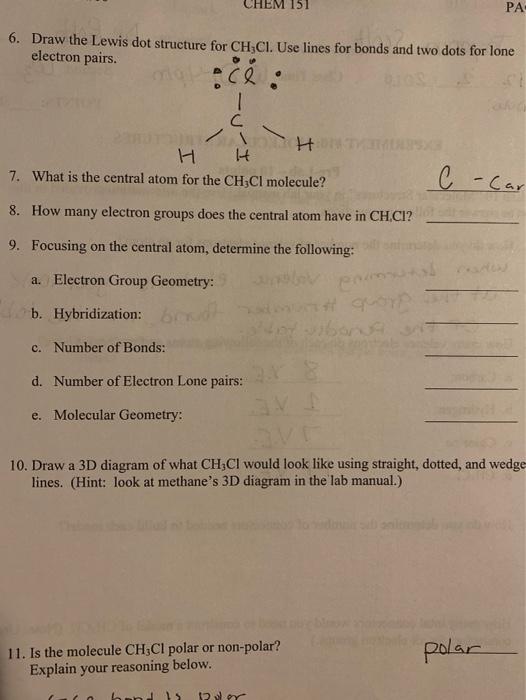 ch3cl-dot-structure