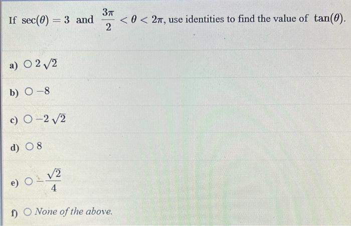 How do you evaluate tan(23π​)?