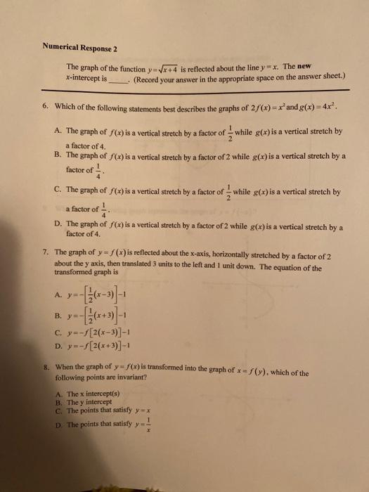 Solved Use the following information to answer the next | Chegg.com