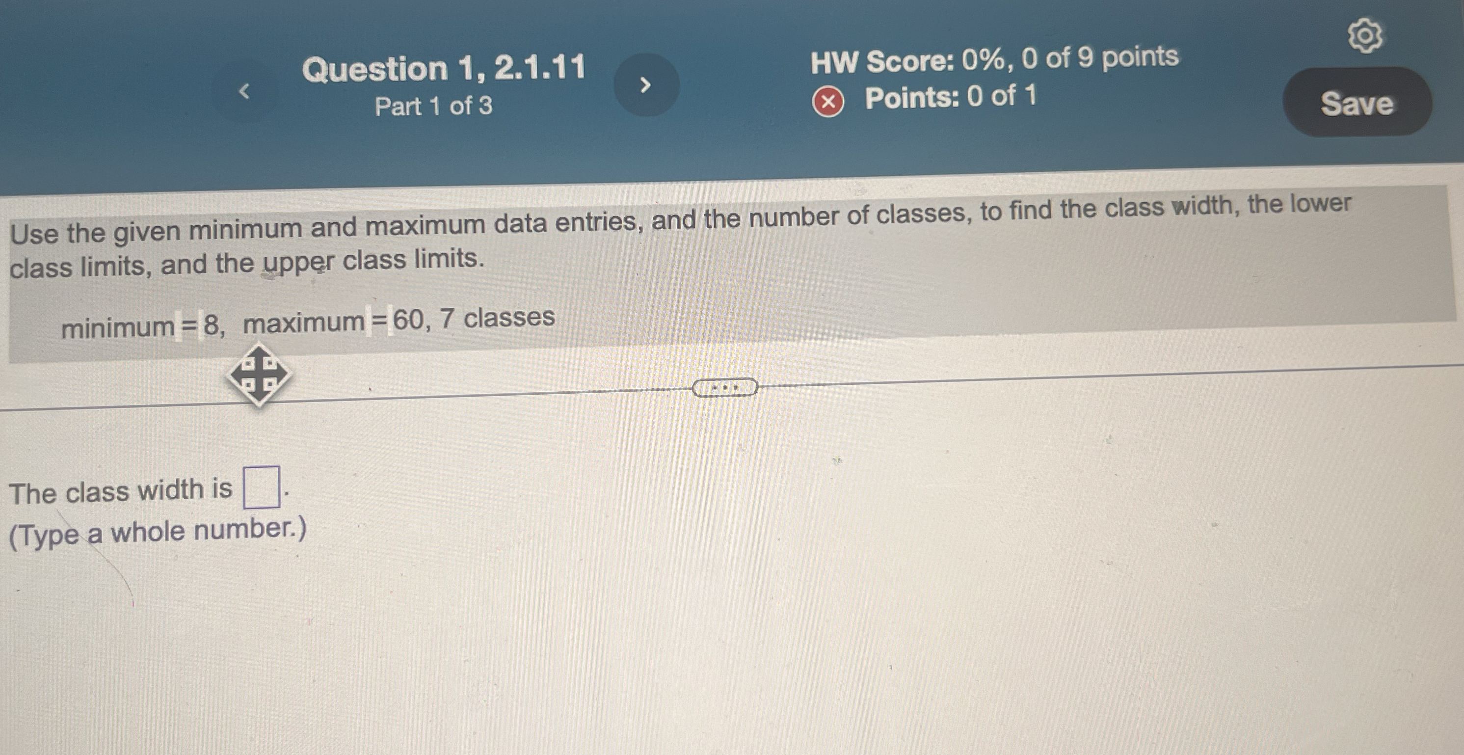 Solved How to solve Use the given minimum and maximum data | Chegg.com