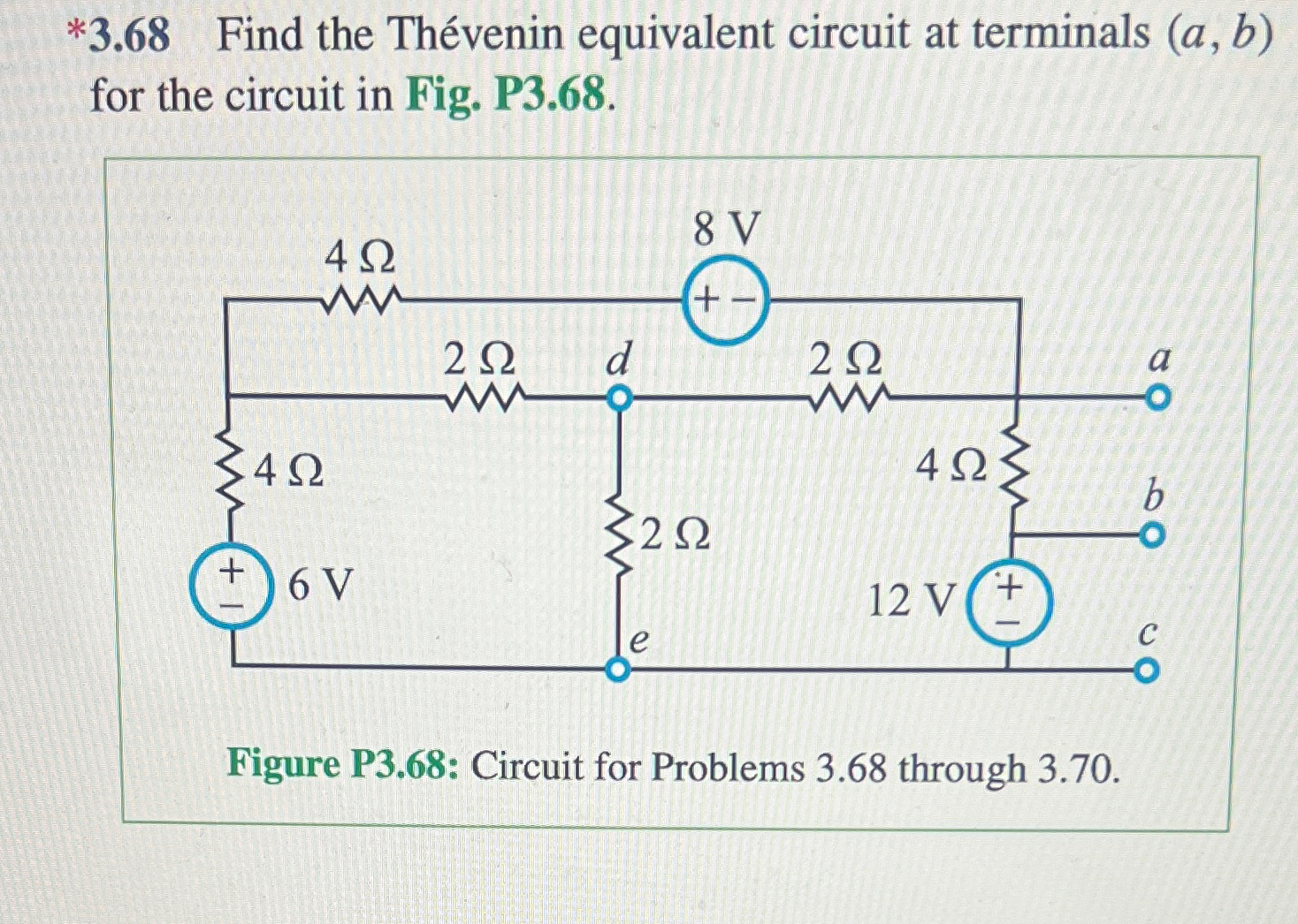 Solved Wire in tinkerCAD Show that Vth=-7.6V | Chegg.com