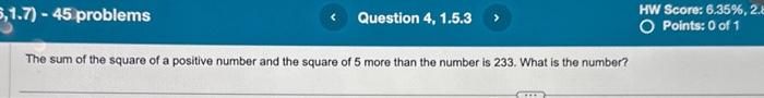 what is the sum of the 5th and 7th square number
