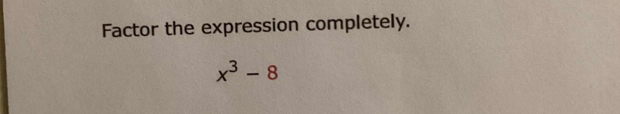 factor the expression 3x^2   10x   8