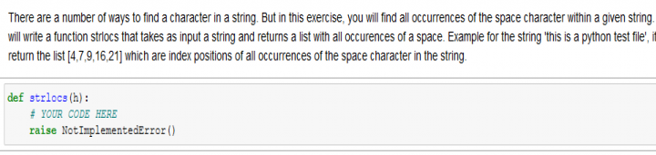 Solved There are a number of ways to find a character in a | Chegg.com