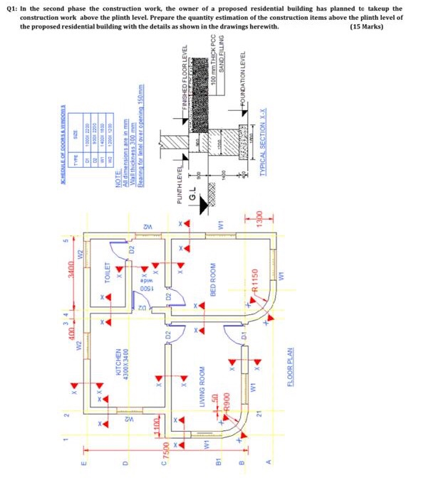 Solved Q1 In The Second Phase The Construction Work The Chegg Com