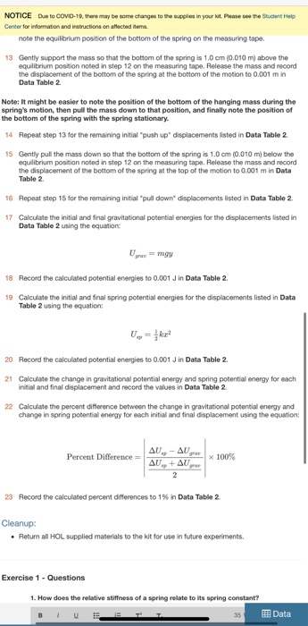 Solved I just need help calculating the Us2 and the delta | Chegg.com