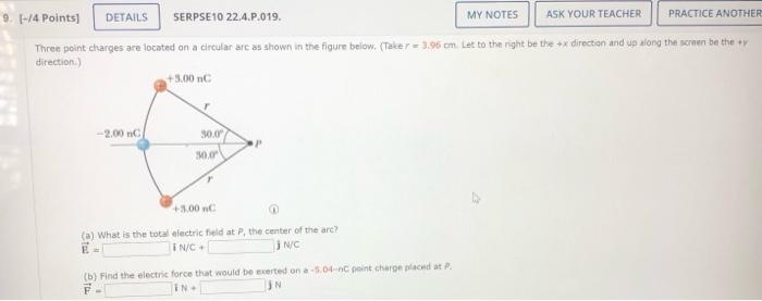 Solved 1. (-/2 Points) DETAILS SERPSE 10 22.3.OP.007.MI. MY | Chegg.com