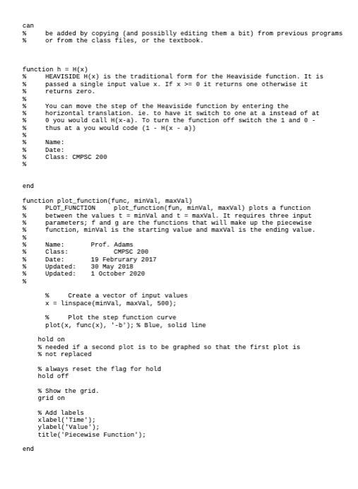 Note: I am using MATLAB so please write the code in | Chegg.com