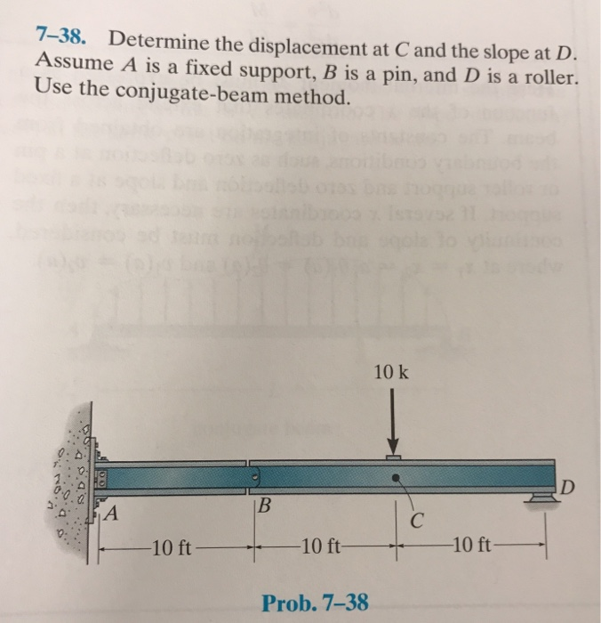 Solved 7-38 Assume A Is A Fixed Support, B Is A Pin, And D | Chegg.com