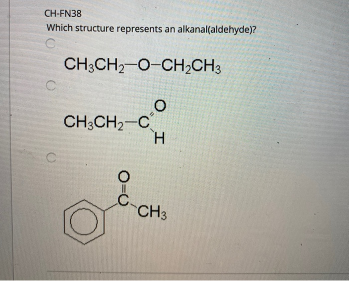 Solved CH-FN38 Which structure represents an | Chegg.com