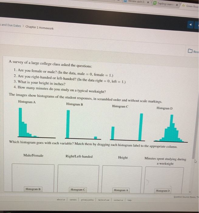 x sapling homework