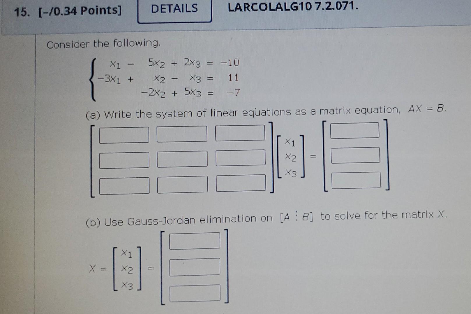 Solved Consider the following.