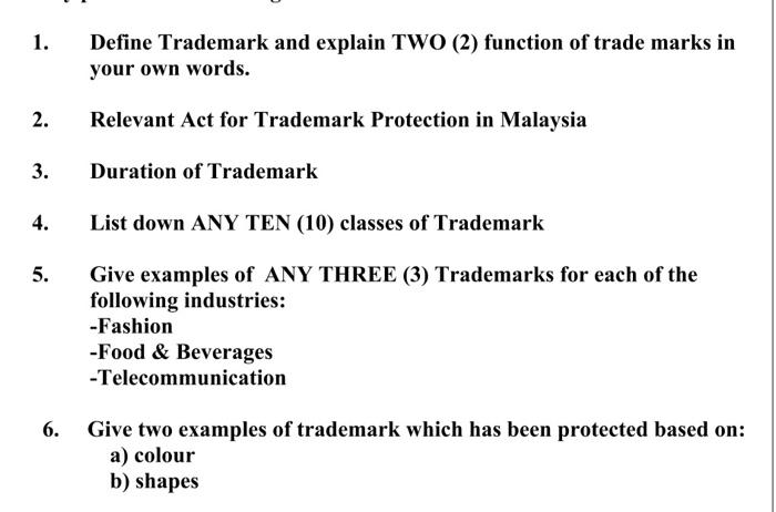 Define trademark deals