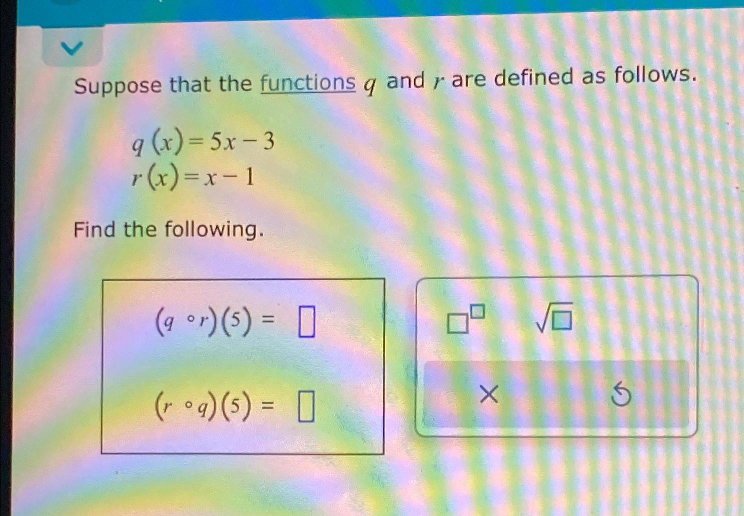 solved-suppose-that-the-functions-q-and-r-are-defined-as-chegg