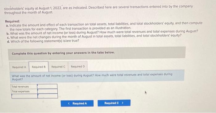 Solved Indicate the amount and effect of each transaction on | Chegg.com