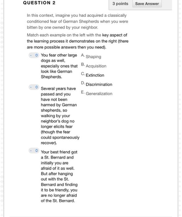 Solved QUESTION 2 3 points Save Answer In this context, | Chegg.com