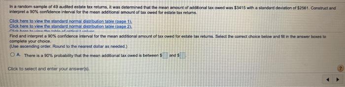 solved-in-a-random-sample-of-49-audited-estate-tax-returns-chegg