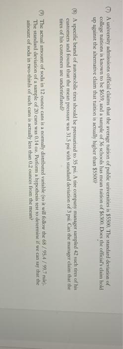 Solved I really need help with these problems they are my | Chegg.com