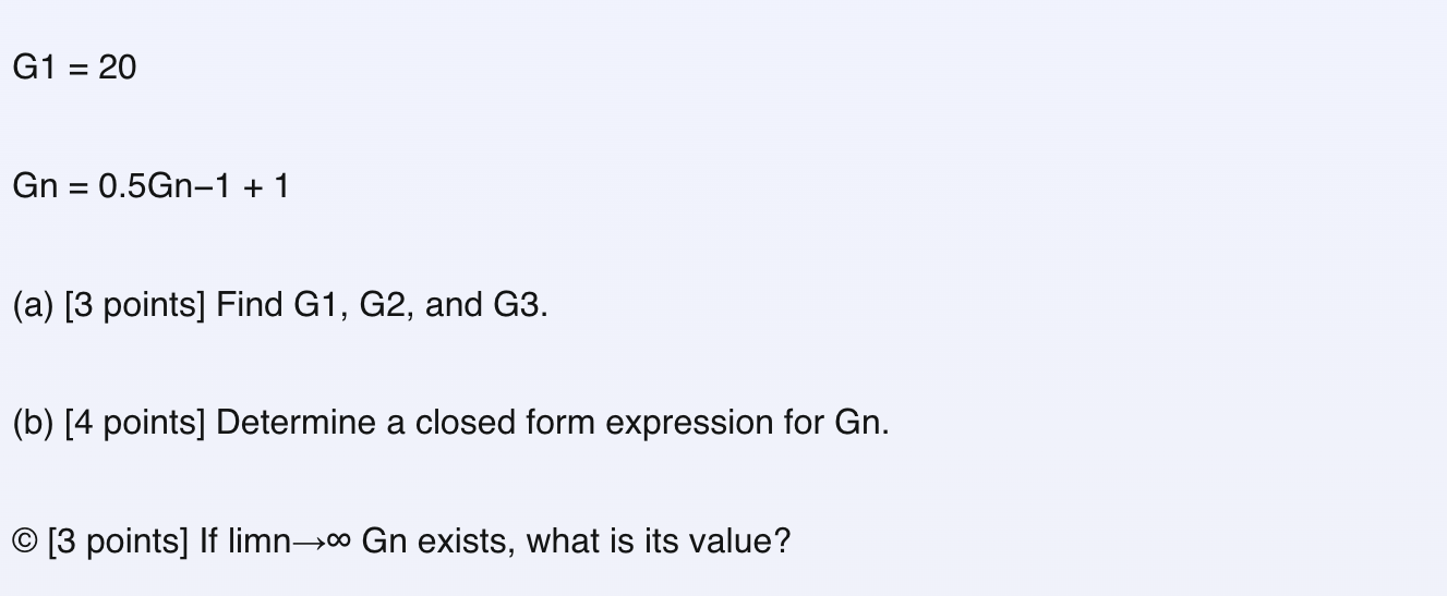 Solved Please help mainly with part b and c.Explanations | Chegg.com