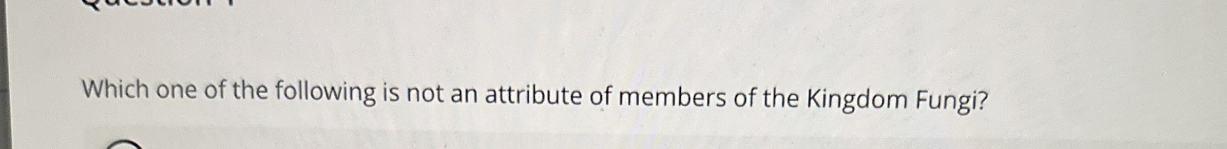 Solved Which one of the following is not an attribute of | Chegg.com