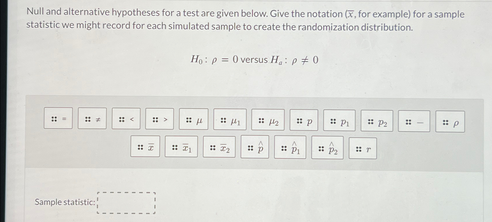 Solved Null and alternative hypotheses for a test are given | Chegg.com