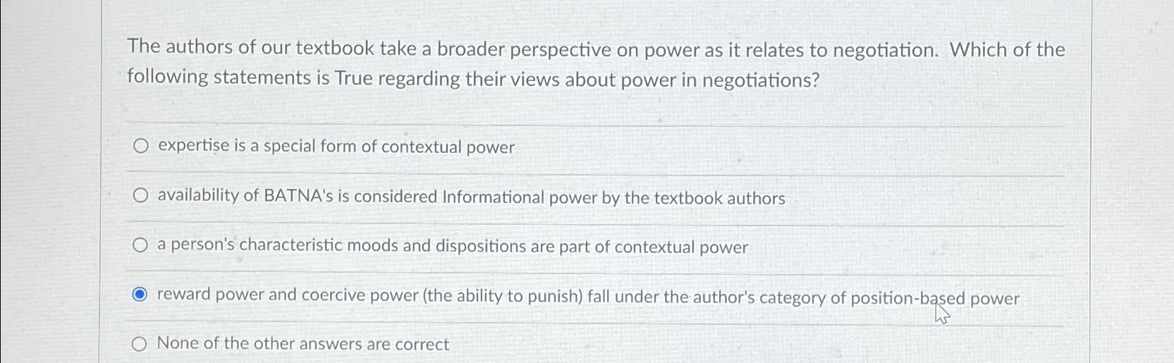 Solved The authors of our textbook take a broader | Chegg.com