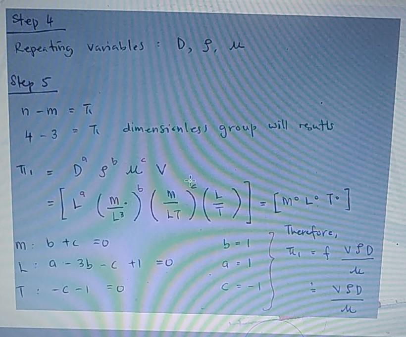 Solved Question 2 The pressure drop (AP) in a pipe depends | Chegg.com