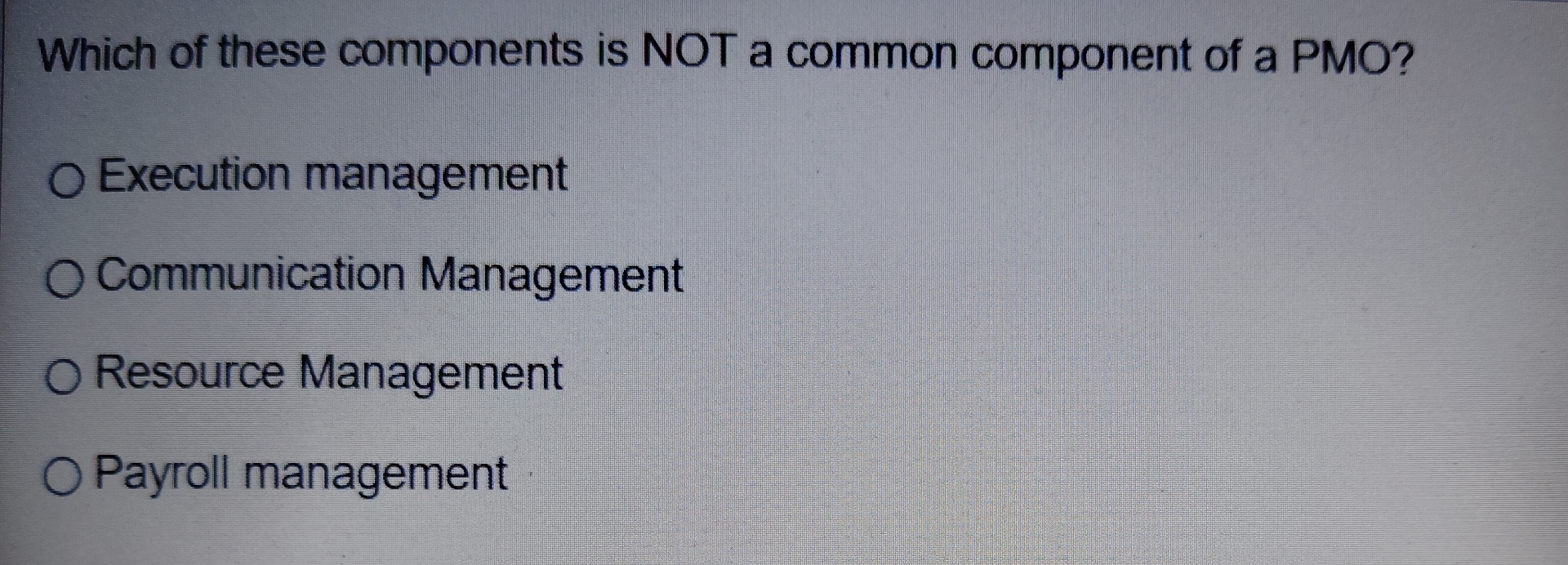 Solved Which of these components is NOT a common component | Chegg.com