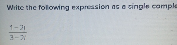 Solved Write the following expression as a single | Chegg.com