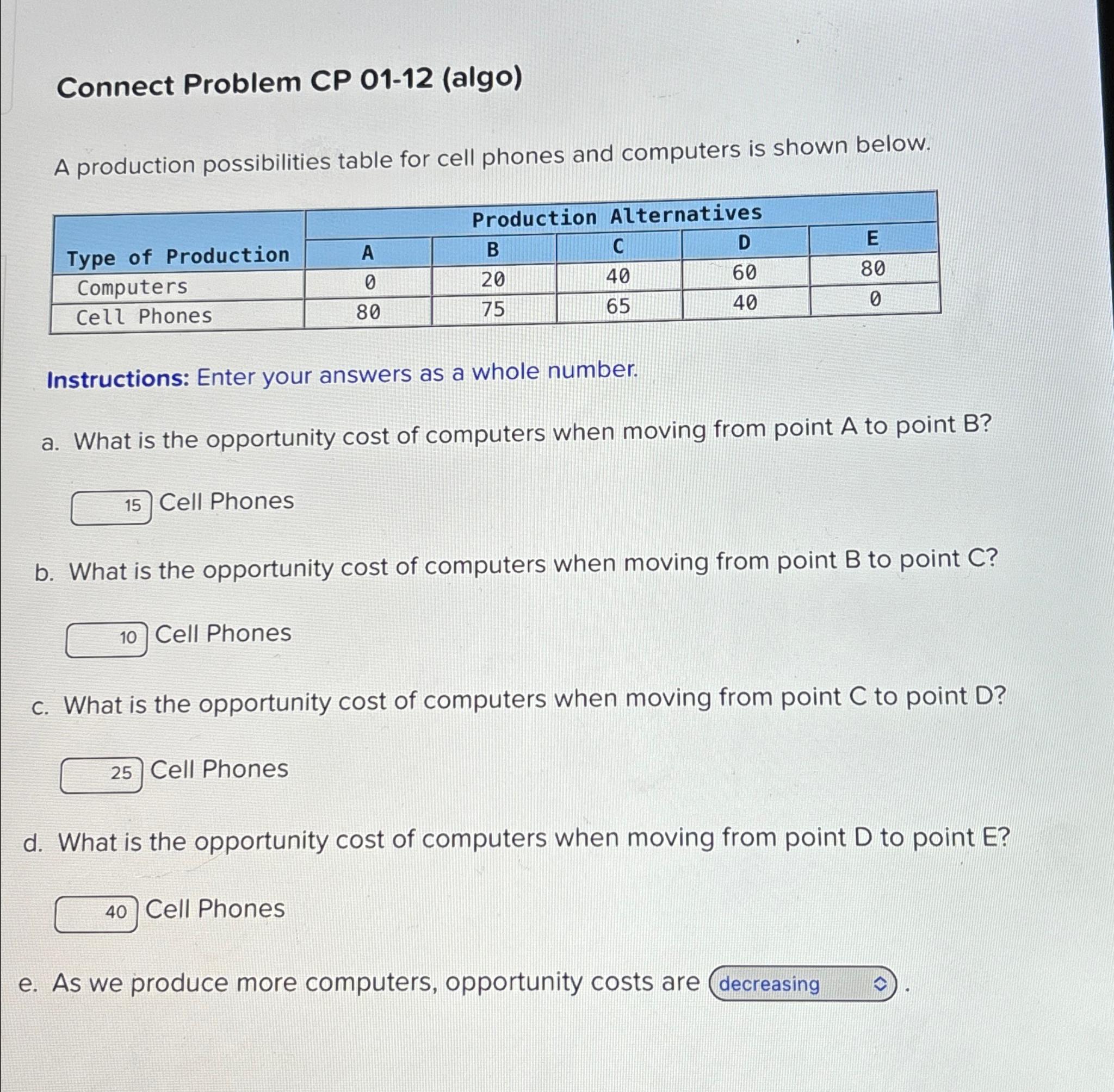 Solved Connect Problem CP 0112 (algo)A production