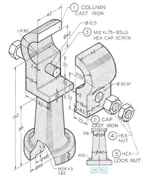 Solved I Want The Drawing Files In Solidworks 2020 Of This | Chegg.com